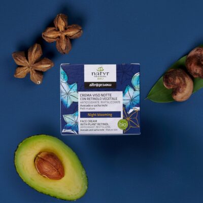Crema viso notte con retinolo